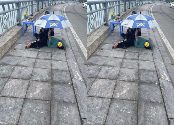 Xót xa hình ảnh đôi vợ chồng nghèo lặn lội từ quê, thẫn thờ ngồi ngóng tin con khi nghe con nhảy cầu