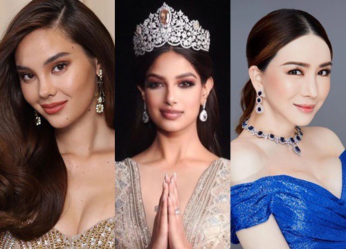 Harnaaz Sandhu đến Thái Lan, fan sợ đi vào "vết xe đổ" của MGI, chủ mới MU xích mích Catriona Gray?