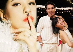 Cat Phuong revealed her engagement ring, a detail of her love affair with Kieu Minh Tuan was also revealed