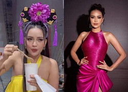 Ngoc Chau follows in Thuy Tien&#39;s footsteps, often doing something that makes fans panic on the eve of Miss Universe