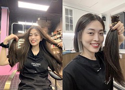 Phuong Nga suddenly &quot;lost her hair&quot; after nearly a month of marriage, was praised for her kind heart