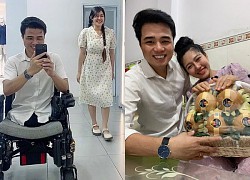 To Dinh Khanh - &quot;The boy without legs&quot; is always worried about 1 thing about his pregnant wife, showing off receiving a &quot;terrible&quot; gift