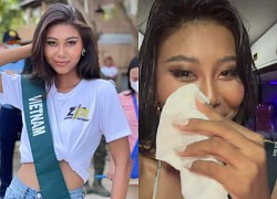 Miss Earth 2022 was criticized, the audience left indignant: Thach Thu Thao was &#39;wet like a mouse&#39;, the catwalk staggered