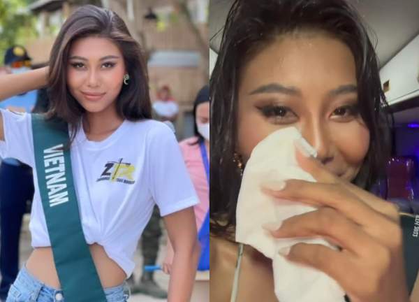 Miss Earth 2022 bị chê, khán giả phẫn nộ bỏ về: Thạch Thu Thảo 'ướt như chuột', catwalk loạng choạng