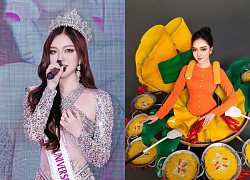 Miss Teen Universe Thoại Nghi thắng giải, gây "choáng" với trang phục dân tộc Cô Ba Bánh Xèo