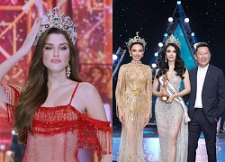 Ms.Brazil raised her hand to 'pat her face' when she continued to be rejected by Mr.Nawat, different from the time of Thuy Tien's coronation