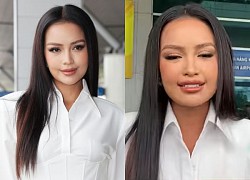 Ngọc Châu giảm sút phong độ trước thềm Miss Universe 2022: Mặt cứng đơ, kém sắc, catwalk như đi chợ?