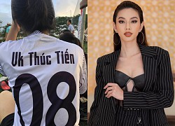 Thuy Tien expressed her attitude when the fangirl printed a shirt with the name &quot;Thuc Tien&#39;s wife&quot;, actively working despite unstable health