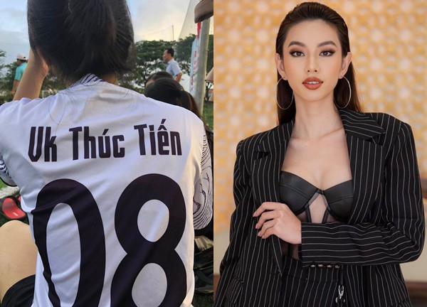 Thùy Tiên tỏ thái độ khi fangirl in áo có tên "vợ Thúc Tiến", tích cực làm việc dù sức khỏe bất ổn