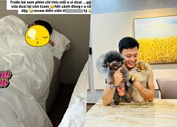 Hong Dang was released by a strange girl with a photo of 'bed mat': Sleeping is still handsome, especially 'delicious'?