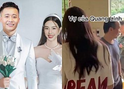 Quang Linh was scrutinized in detail for Thuy Tien, the queen laughed when she was called a vlogger's wife