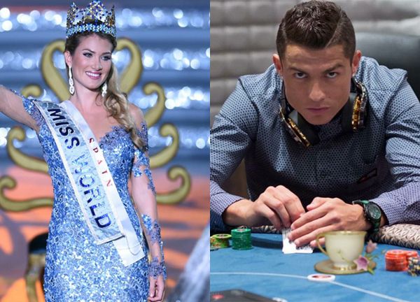 Miss World 2015 hạ "đo ván" Ronaldo khi chơi bài poker, siêu sao bóng đá xấu hổ cắt đứt liên lạc