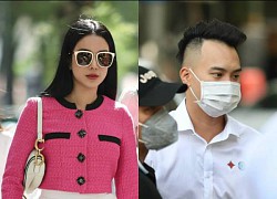 Diep Lam Anh and her ex-husband appeared in court: Avoiding each other, the young master was completely awake