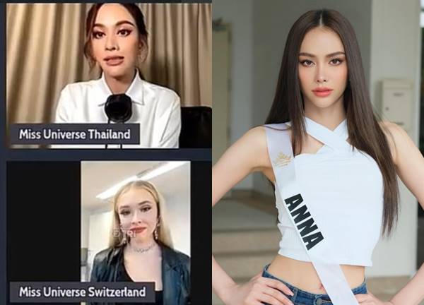 Miss Universe Thailand 2022 bị soi thuyết trình tiếng Anh nhờ học thuộc, "xách dép" cho Ngọc Châu