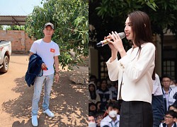 Quang Linh Vlog in faraway Angola, Thuy Tien has a hidden love story, going back to her hometown to visit &quot;mother-in-law&quot;?