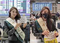 When the new Miss Earth 2022 returned to Korea, she immediately received a bitter ending, the crown was criticized as &#39;alum&#39; as a toy?