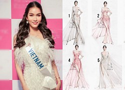 Phuong Anh revealed the final evening dress of Miss International 2022: Matching the crown without cutting?