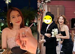 Hot girl Sam was suddenly proposed, stunned with a huge diamond ring: Dieu Nhi&#39;s wedding flowers fulfilled