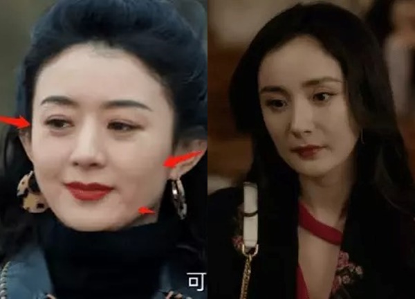 Triệu Lệ Dĩnh, Dương Mịch không níu kéo được nét thanh xuân