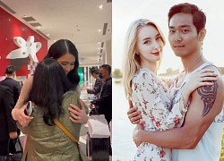 Phuong Anh hugged her biological mother and cried bitterly backstage, the new MI revealed a &quot;heavenly&quot; secret after 1 day of coronation