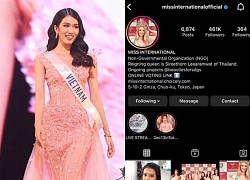 Phuong Anh was out of the top 20 bitterly, Miss International was immediately &quot;punished&quot; in the same way as Miss Grand