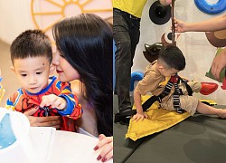 Diep Lam Anh is heartbroken to see her son again after the trial, implying that her ex-husband neglected to take care of the children?