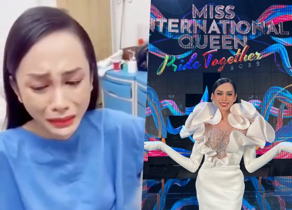 Lương Mỹ Kỳ mệt mỏi, tuyệt vọng khi có nguy cơ bị mất quyền tham dự Miss International Queen