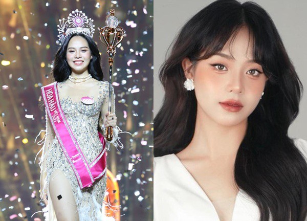 Thanh Thuy was crowned Miss Vietnam 2022: Once criticized for her humpback, dark skin, like Do Ha in 1 point