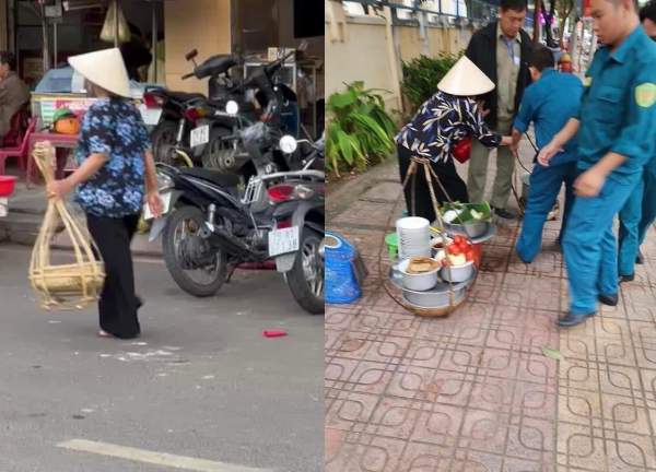 Vụ người bán bún đổ thức ăn thừa vào nồi: Mua đòn gánh mới để hành nghề, cơ quan chức năng lên tiếng