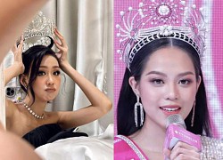 Miss Bao Ngoc is upset because she wants to wear the crown to ask permission from the audience, Tan HHVN lost her Miss World contest?