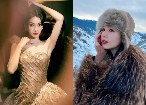 Angela Baby visual promoted post-divorce, &quot;love rival Xinjiang&quot; is amazingly beautiful under the snow