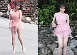 TikToker Vu Thi Khanh Huyen was secretly filmed, what kind of body made netizens say in surprise