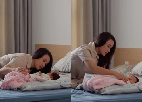 Lê Bê La tất bật chăm con cưng, lo lắng khi thiếu sữa cho bé gái