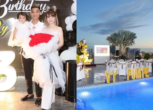 Tổ chức sinh nhật cho vợ ở bể bơi, Mạc Văn Khoa: "Vui thoải mái nhé"