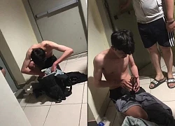 The clip of a student being robbed with his hands and feet tied in the dormitory of the Vietnam National University in Ho Chi Minh City caused a stir among netizens