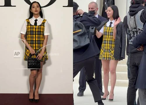 Jisoo bị bóc sạch khuyết điểm ở Paris Fashion Week nhưng nhìn ảnh team qua đường lại khác xa