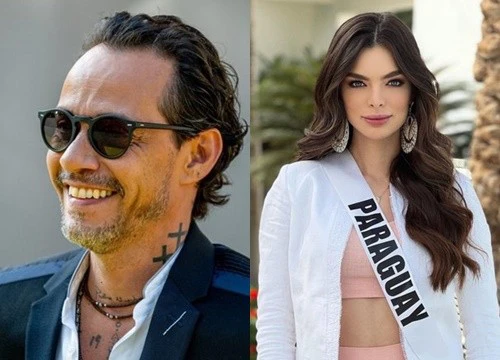 Marc Anthony và Á hậu Hoàn vũ 2021 nắm tay nhau trên phố