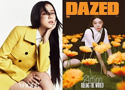 Jisoo (BLACKPINK) is still underdog against the Korean &quot;national treasure&quot; in the April magazine cover war