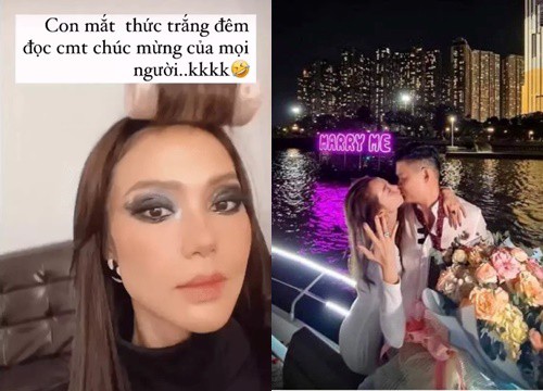 Minh Hằng gây sốc khi lộ diện với đôi mắt "thâm đen", hoá ra lý do liên quan đến chuyện cưới hỏi