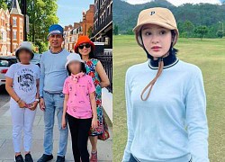 CEO Ho Nhan wears a double shirt with Hien Ho to travel with his wife and children, the pair of &quot;relevant brothers&quot; once publicly attended Duy Manh&#39;s wedding