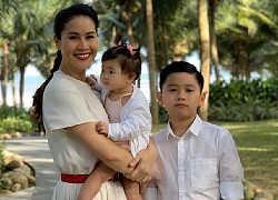 Than Thuy Ha and the life of a single mother with two most mysterious children in showbiz