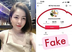 Hot girl Tram Anh &quot;cries to heaven&quot; because her account is fake, what&#39;s the joke about &quot;playing golf with support&quot;?