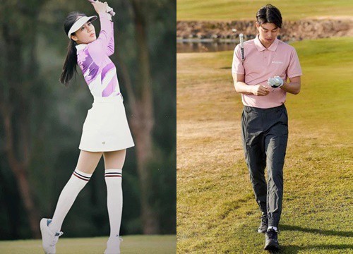 Văn Mai Hương công khai chồng trên sân golf, danh tính khiến hội chị em đứng ngồi không yên