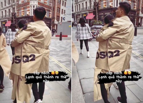 Lệ Quyên và tình trẻ mặc chung một áo "phủ mật ngọt" khắp London