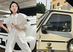 HOT: Revealing a photo of Hien Ho riding a G63 supercar to go to a ceremony on April 30 after the scandal of the giant couple?