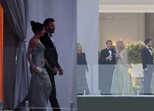 Siêu đám cưới Brooklyn Beckham: Vợ chồng Beckham lên đồ đỉnh cao, nhẫn cưới khủng gây sốc