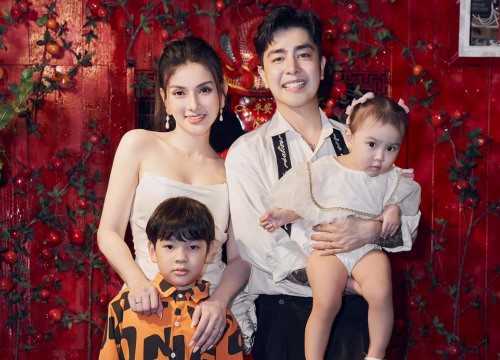 Từng phải xách vali bồng con trai đi, Thu Thủy nay hạnh phúc viên mãn