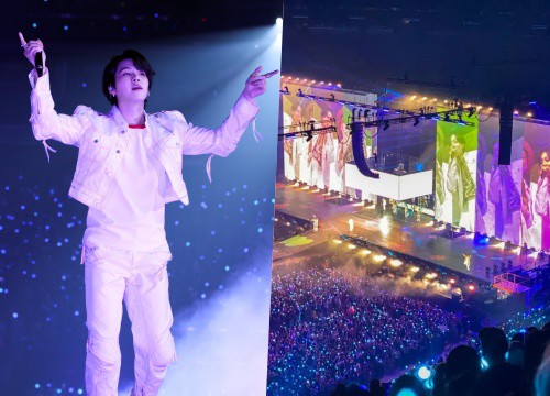 Người hâm mộ lo lắng khi BTS bị khán giả ném đồ lên sân khấu tại concert