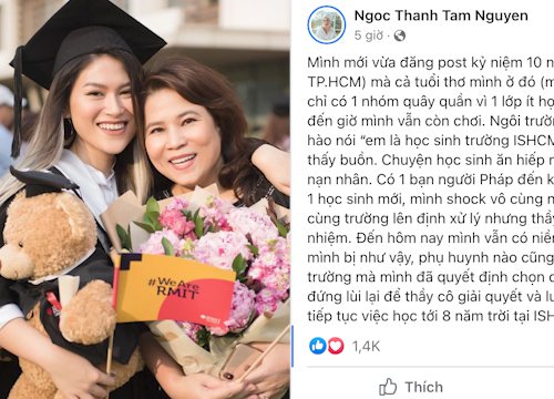 Ngọc Thanh Tâm hé lộ từng bị BLHĐ, kéo quần giữa đường khi học ở trường quốc tế