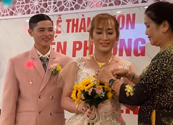 The couple in Binh Duong got married &quot;running to get pregnant&quot; because they accidentally let the groom get pregnant for 3 months